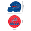 Buffalo Bills NFL 2 Pack Helmet & Circle Push-Itz Fidget