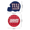 New York Giants NFL 2 Pack Helmet & Circle Push-Itz Fidget