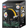 Pittsburgh Steelers NFL 3D BRXLZ Puzzle Helmet Set .