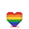 Rainbow Heart 3D BRXLZ Puzzle
