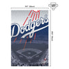Los Angeles Dodgers MLB 1000 Piece Jigsaw Puzzle PZLZ Stadium - Dodger Stadium