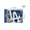 Los Angeles Dodgers MLB Big Logo 500 Piece Jigsaw Puzzle PZLZ