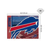 Buffalo Bills NFL Big Logo 500 Piece Jigsaw Puzzle PZLZ