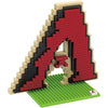 Arizona Diamondbacks MLB 3D BRXLZ Construction Puzzle Set Team Logo