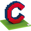 Chicago Cubs MLB 3D BRXLZ Construction Puzzle Set Team Logo