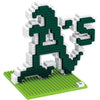 Oakland Athletics MLB 3D BRXLZ Construction Puzzle Set Team Logo
