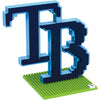 Tampa Bay Rays MLB 3D BRXLZ Construction Puzzle Set Team Logo