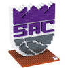 Sacramento Kings NBA 3D BRXLZ Puzzle Blocks - Logo