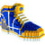 Golden State Warriors NBA 3D BRXLZ Construction Puzzle Set Sneaker