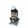 Michigan State Spartans NCAA BRXLZ Sparty Mascot Bust Puzzle Set
