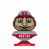 Ohio State Buckeyes NCAA BRXLZ Brutus Buckeye Mascot Bust Puzzle Set
