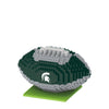 Michigan State Spartans NCAA 3D BRXLZ Football Puzzle