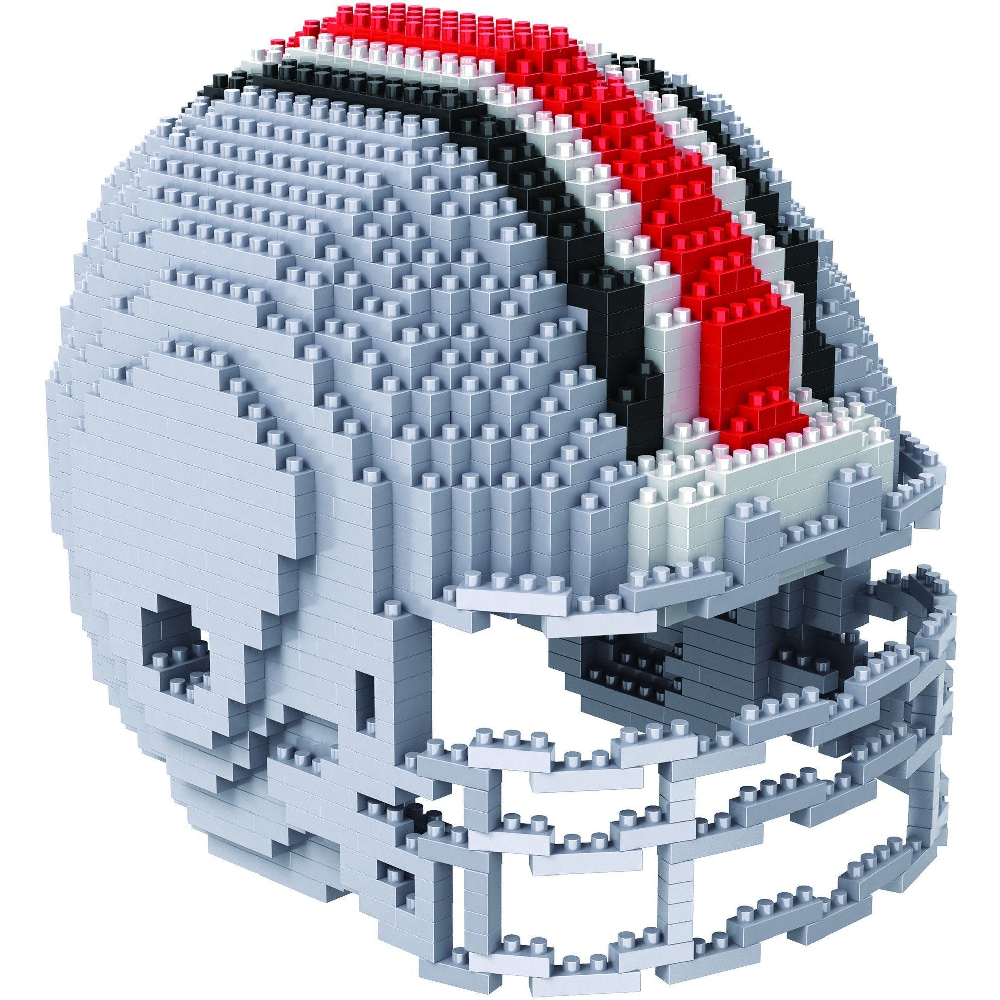 thumbnail image 2 of 3D Bumpers – Ohio State Buckeyes Flex Set For Full Size Football Helmet (Team Issue Style) 2 of 6