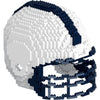 Penn State Nittany Lions NCAA 3D Brxlz Helmet Puzzle Building Blocks Set