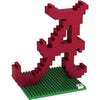 Alabama Crimson Tide NCAA 3D Brxlz Logo Puzzle Building Blocks Set