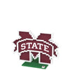 Mississippi State Bulldogs NCAA 3D BRXLZ Logo Puzzle Set