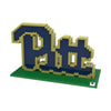 Pittsburgh Panthers NCAA 3D BRXLZ Logo Puzzle Set