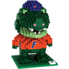 Florida Gators NCAA 3D Brxlz Mascot Puzzle Building Blocks Set