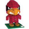 Louisville Cardinals NCAA 3D Brxlz Mascot Puzzle Building Blocks Set
