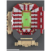 Oklahoma Sooners NCAA 3D BRXLZ Stadium - Memorial Stadium