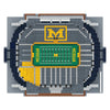 Michigan Wolverines NCAA 3D BRXLZ Puzzle Stadium Blocks Set