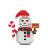 Texas Longhorns NCAA BRXLZ Snowman