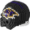 Baltimore Ravens NFL 3D BRXLZ Puzzle Helmet Set