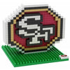 San Francisco 49ers NFL 3D BRXLZ Puzzle Team Logo