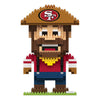 San Francisco 49ers NFL 3D BRXLZ Mascot Puzzle  Set