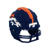 Denver Broncos NFL 3D BRXLZ Puzzle Replica Mini Helmet Set