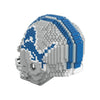 Detroit Lions NFL 3D BRXLZ Puzzle Replica Mini Helmet Set