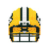 Green Bay Packers NFL 3D BRXLZ Puzzle Replica Mini Helmet Set