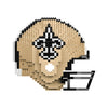 New Orleans Saints NFL 3D BRXLZ Puzzle Replica Mini Helmet Set