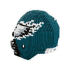 Philadelphia Eagles NFL 3D BRXLZ Puzzle Replica Mini Helmet Set