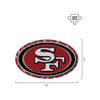 San Francisco 49ers NFL Logo Wood Jigsaw Puzzle PZLZ