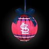 St Louis Cardinals MLB LED Shatterproof Ball Ornament
