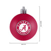 Alabama Crimson Tide NCAA 12 Pack Ball Ornament Set
