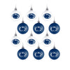 Penn State Nittany Lions NCAA 12 Pack Ball Ornament Set