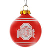 Ohio State Buckeyes NCAA 2014 Glitter Logo Glass Ball Ornament