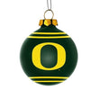 Oregon Ducks NCAA 2014 Glitter Logo Glass Ball Ornament