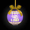 LSU Tigers NCAA LED Shatterproof Ball Ornament