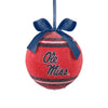 Ole Miss Rebels NCAA LED Shatterproof Ball Ornament