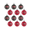Tampa Bay Buccaneers NFL 12 Pack Ball Ornament Set