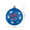Buffalo Bills NFL 5 Pack Shatterproof Ball Ornament Set
