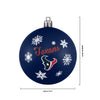 Houston Texans NFL 5 Pack Shatterproof Ball Ornament Set