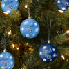 Tennessee Titans NFL 5 Pack Shatterproof Ball Ornament Set