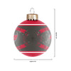 Tampa Bay Buccaneers NFL 2 Pack Glass Ball Ornament Set
