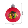 Chicago Blackhawks NHL 12 Pack Plastic Ball Ornament Set