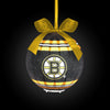 Boston Bruins NHL LED Shatterproof Ball Ornament