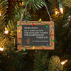 Cleveland Cavaliers NBA Resin Chalkboard Sign Ornament